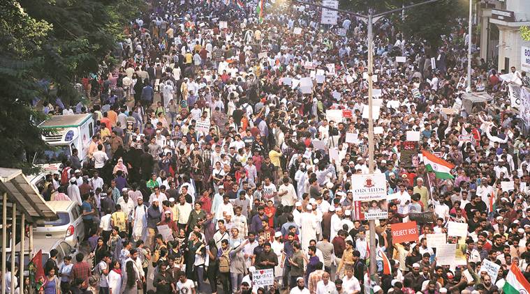 New Citizenship Law: Protests at Azad Maidan, the cradle of Quit India Movement