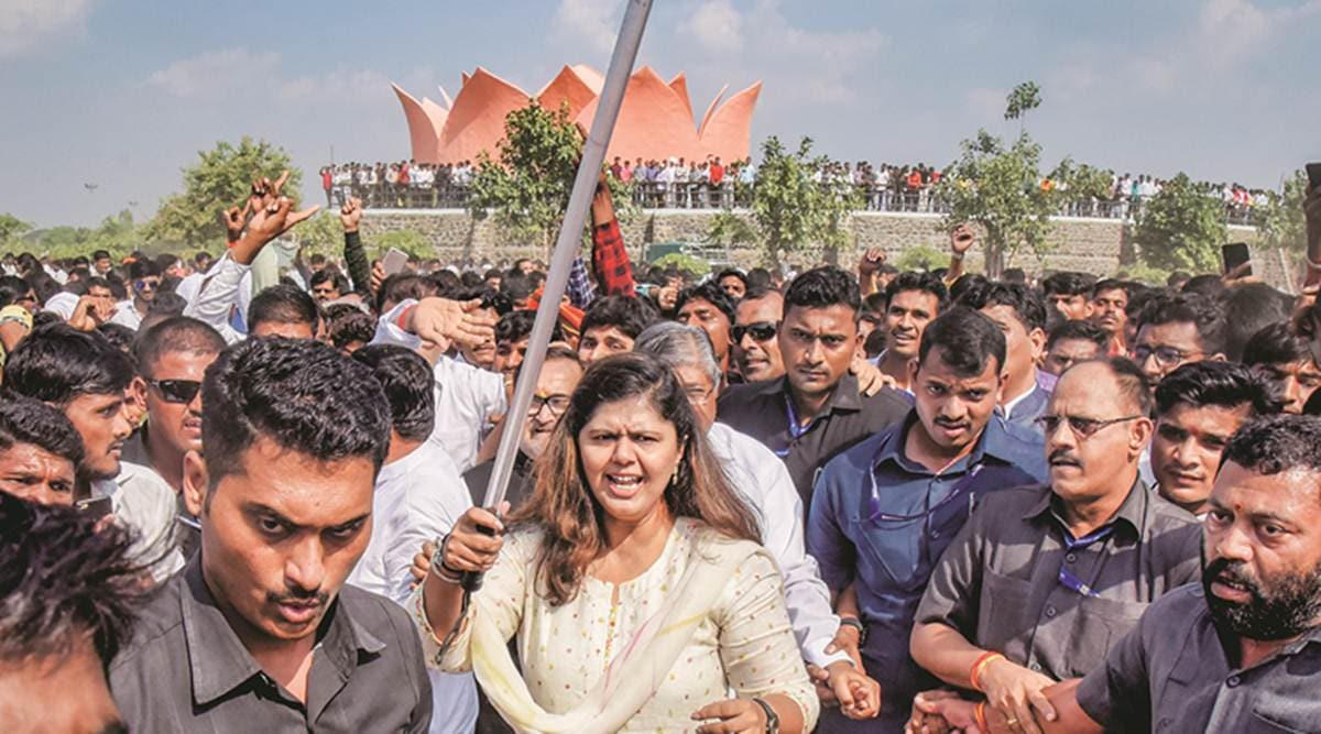 Knives out against Fadnavis as BJP rebels unite at Gopinath Gad