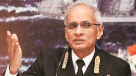 China ship was in Andaman waters, its presence on rise in region: Navy Chief