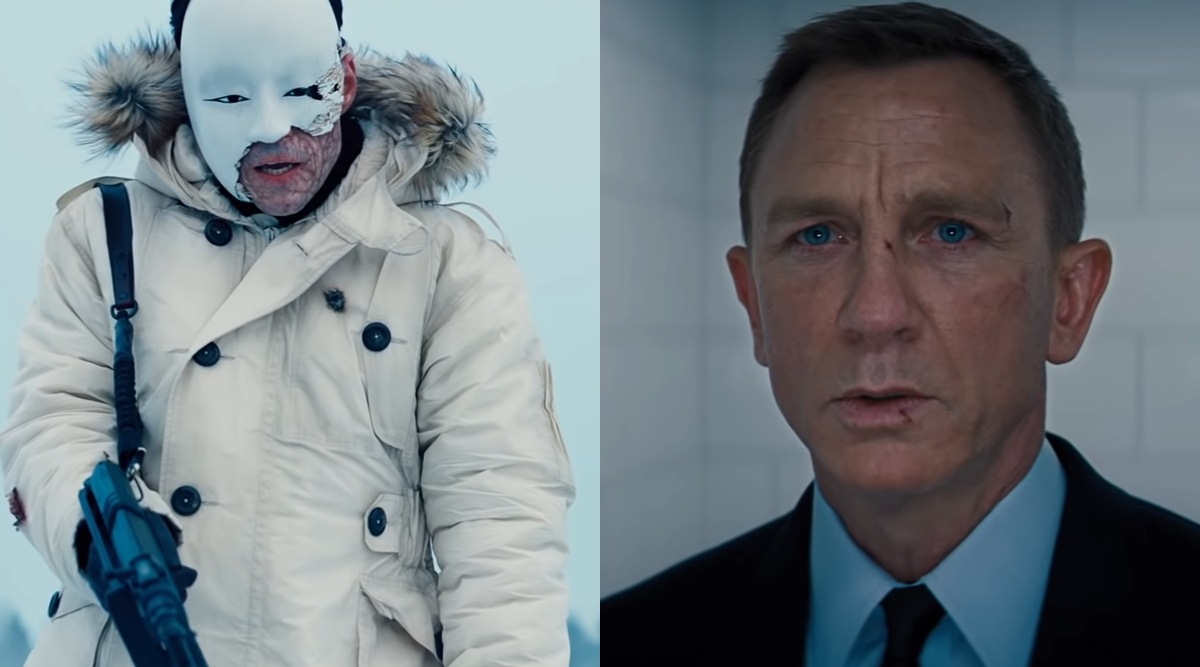 No Time To Die Trailer Daniel Craig Faces Rami Malek In Classic James Bond Style Entertainment News The Indian Express