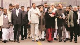 Opposition at President’s door: Protests echo spreading fear, ask Government to repeal Act