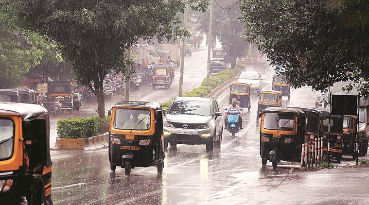 Pune rain, Pune rainfall, Pune news, Raigad, Ratnagiri, indian express 