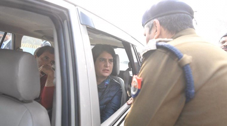 On way to meet families of those killed in Meerut CAA protest violence, Rahul and Priyanka Gandhi denied entry in city