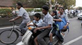 school students file image Pune: RTO to take action against parents ferrying two or more kids to school on two-wheelers
