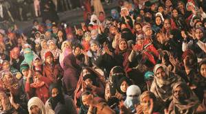 Shaheen Bagh, Shaheen Bagh protest delhi, delhi Shaheen Bagh graffiti, anti-caa protests, graffiti protest art Shaheen bagh, stree art shaheen bagh, CAA protest Shaheen Bagh, JNU violence, opinion news, indian express news