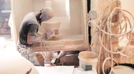 One more silicosis patient died, silicosis patient died in Surendranagar, ceramic workers die due to silicosis, seven ceramic workers have died due to silicosis this year, Rajkot news, gujarat news, indian express news