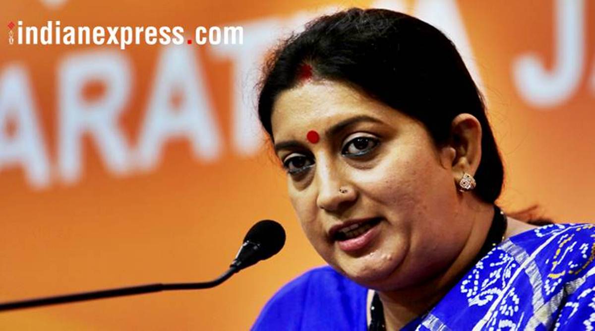 1200px x 667px - Over 13k complaints of child porn, rape, gangrape in 6 months: Smriti Irani  | India News - The Indian Express