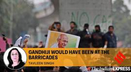 Citizenship protest India, India Citizenship protest, CAA protest Delhi, Modi Citizenship law, NRC CAA, NRC law, Mahatma Gandhi NRC CAA, Indian Express Tavleen Singh, 