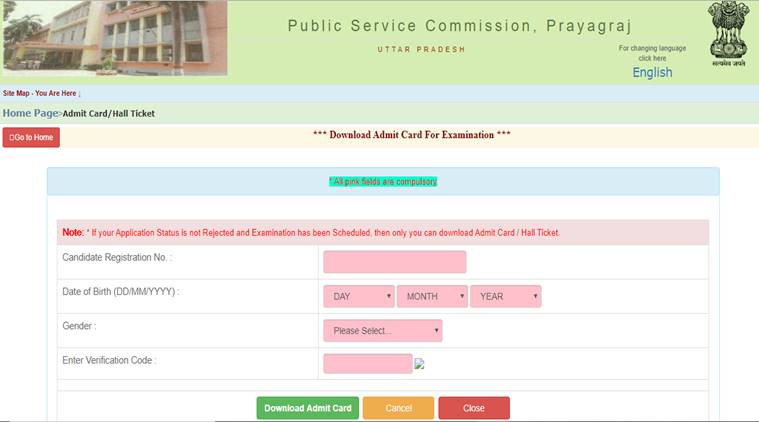 Uppsc Pcs Prelims Admit Card 2019 Released: Check How To Download, Exam 