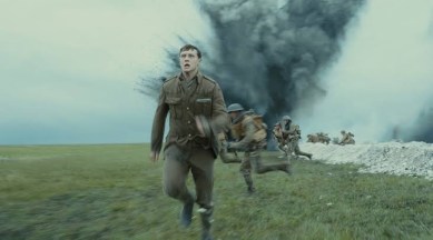 1917 final run scene