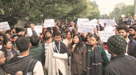 JNU, JNU violence, JNU violence ABVP, ABVP JNU, JNU violence VC, JNU students beaten, Delhi Police JNU, Delhi news, Delhi city news, Delhi JNU news