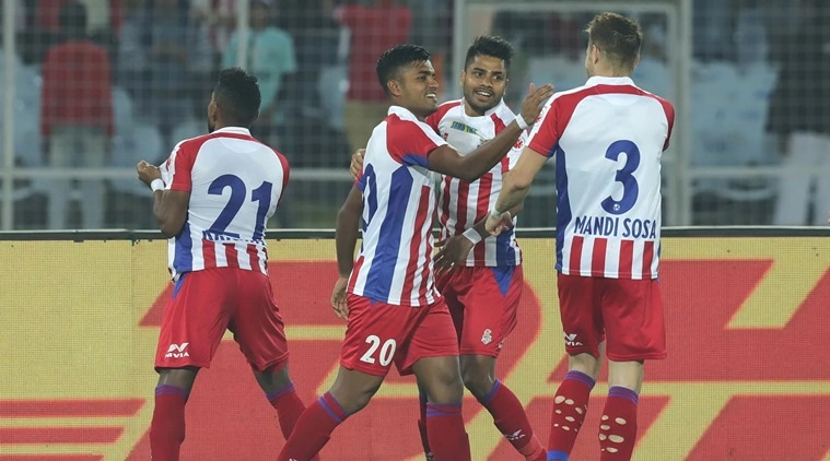 Isl atk blank fc goa 2 0 race for top spot intensify
