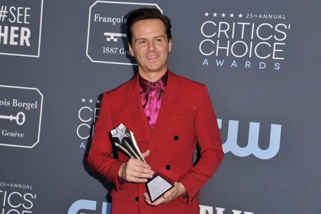Andrew Scott Critics Choice winner