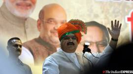 j p nadda, amit shah, kanhaiya kumar, umar khalid, jnu sedition case, Delhi elections, delhi assembly polls, delhi election campaigning, delhi news, delhi aap, arvind kejriwal, kejriwal roadshow, delhi elections 2020