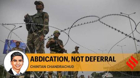 SC's decision not to decide on validity of communication lockdown in Kashmir is not just deferral, it is abdication