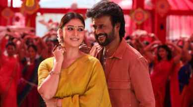Nayanthara and Rajinikanth