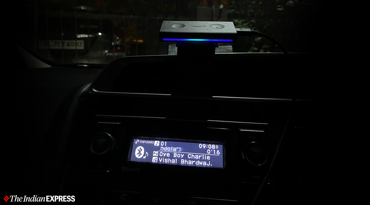 Echo Auto Review Alexa Listens To You In The Car Technology News The Indian Express