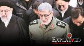 Esmail Qaani, Who is Esmail Qaani, Qassem Soleimani killing, Soleimani successor, Iran military General Esmail Qaani, Iran military, US Iran tensions, US Iran attack, Express Explained, Indian Express
