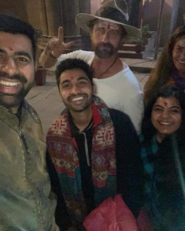 gerard butler india photos