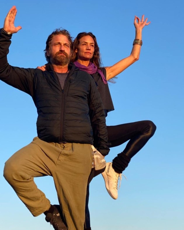 gerard butler india trip photos