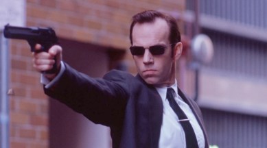 Hugo Weaving matrix agent smith