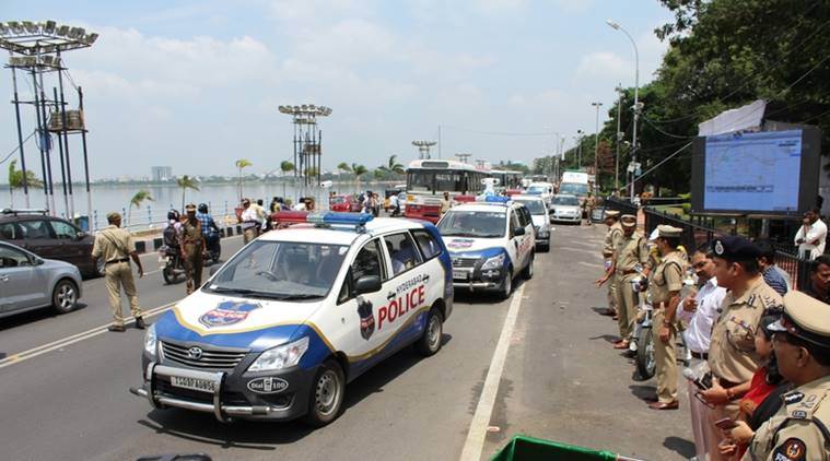 Cyberabad police, hyderabad news, Cyberabad police response to twitter user, Asaduddin owaisi, Hyderabad police, indian express