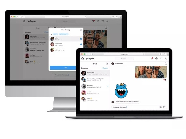 You can finally send Instagram DMs on desktop 