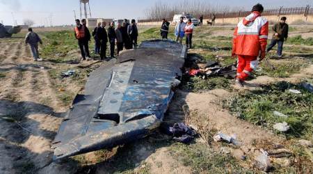 Ukraine plane crash, Iran Ukraine plane crash, flight downed by Iran, black box of Ukraine flight, indian express