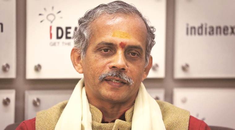 J Nandakumar, Prajna Pravah, National Convenor, J nandakumar interview, j nandakumar on caa nrc, j nandakumar at idea exchange, indian express