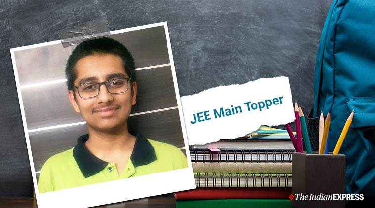 jee main, jee main result, jee main 2020, jee main topper, jee main 2020 topper, rajasthan jee main topper Parth Dwivedi, jee main