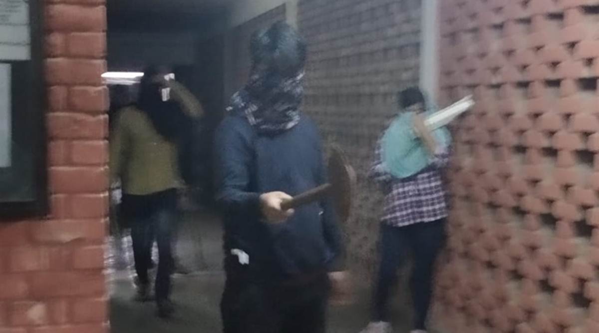 Image result for jnu violence