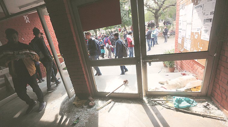 JNU violence, JNU attack, JNU ABVP violence, JNU protests, JNU attacks, delhi city news, delhi police