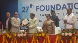 assam university protests, protests in assam university, silchar, jagdish mukhi, assam governor, indian express