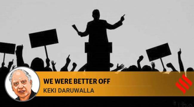 We were better off: Debates used to be about ideas, ideologies. It’s a tawdry discussion now