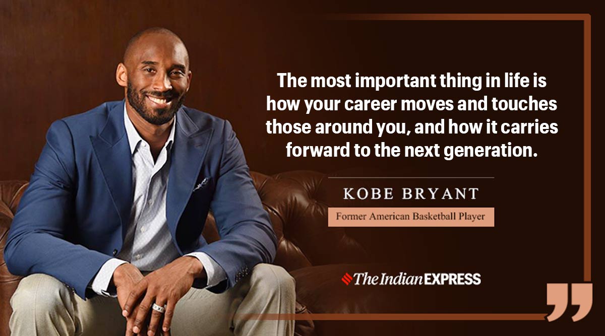 If I Had The Power To Turn Back Time I Would Never Use It Kobe Bryant Lifestyle News The Indian Express