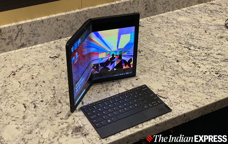 lenovo X1 fold, Lenovo X1 fold first impression, CES 2020