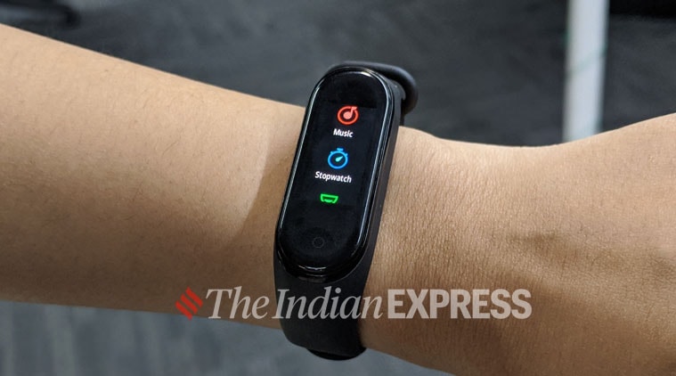 Xiaomi mi band online 5 music