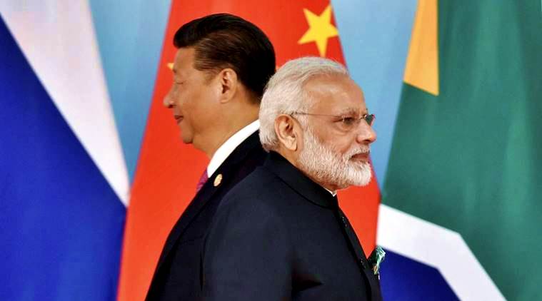 Xi Jinping and Narendra modi