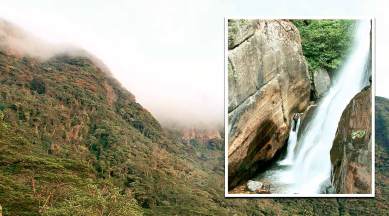 Knuckle Mountain Range, Dumbara Kanduvetiya, Sri Lanka, hiking, forest hiking, Yaksha settlements