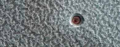 hirise camera, mars north pole, mars gif, mars ice crater gif, mars reconnaissance orbiter, insight lander, mars 2020 rover