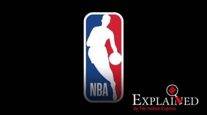 National basketball association nba logo hi-res stock photography