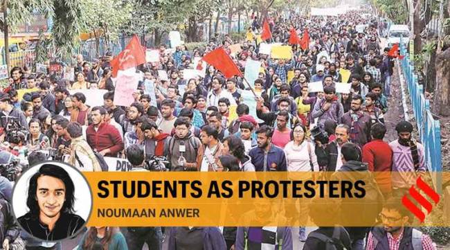 Students are protesting because of our education, not despite it