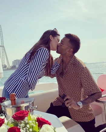 350px x 437px - Here's how Hardik Pandya proposed to Natasa Stankovic | The Indian Express