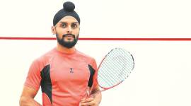Mohali news, mohali city news, professional Squash Association, PSA tournament, CCI International, Mohali squash player Harinder Pal Sandhu, indian express news