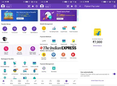 Phonepe Now Supports Flipkart Pay Later Here S A Few Small Things You Need To Keep In Mind Technology News The Indian Express