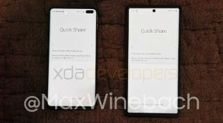 Samsung, Samsung Galaxy S20, Samsung Quick Share, Samsung AirDrop, Samsung One UI