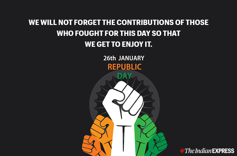 Republic Day 2020, wishes, quotes, images, Indian Express news