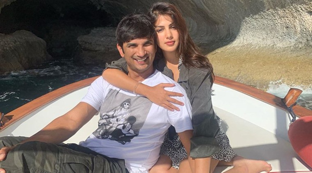 Rhea Chakraborty Sushant Singh Rajput photo
