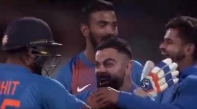 Rohit Sharma, Virat Kohli, Rohit Sharma super over, India vs New Zealand super over, India vs New Zealand 3rd T20I, IND vs NZ 3rd T20I, India tour of New Zealand 2020