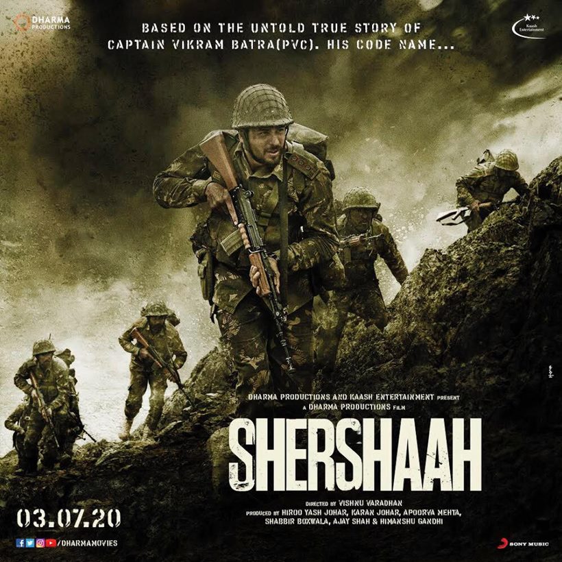 Shershaah First Look: Sidharth Malhotra As Kargil Hero Vikram Batra ...